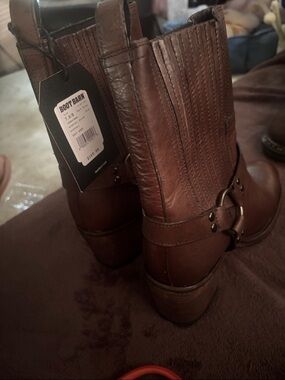 Boot Barn Women’s Brown Leather Ankle Booties
